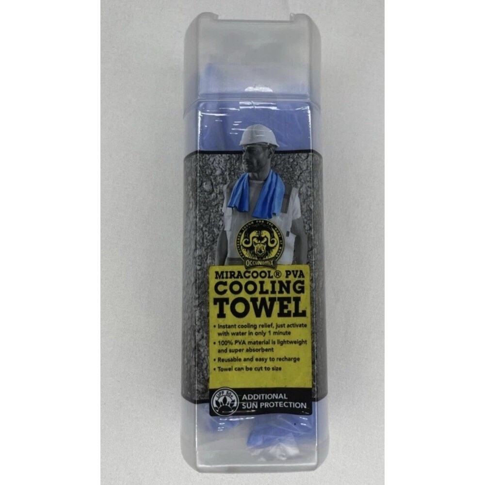 Miracool Reusable Cooling Cool Towel Sealed Outdoor Gym Absorbent Lightweight